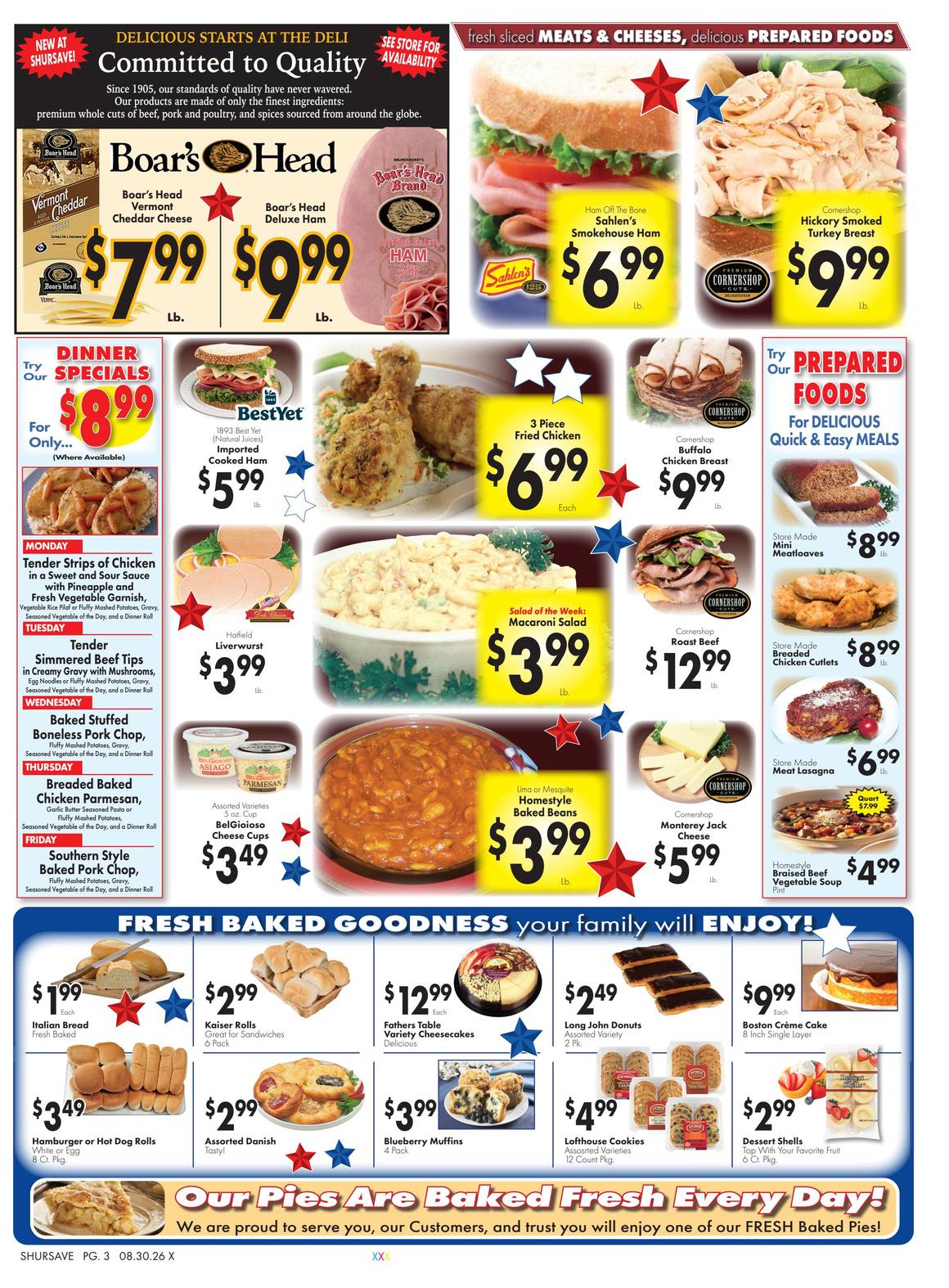 Weekly Ad | Zazzera's Supermarket